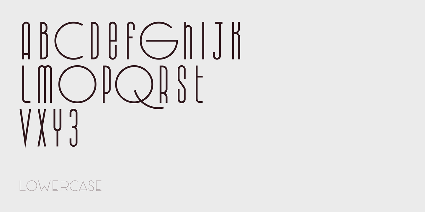 Rectory Display Font preview
